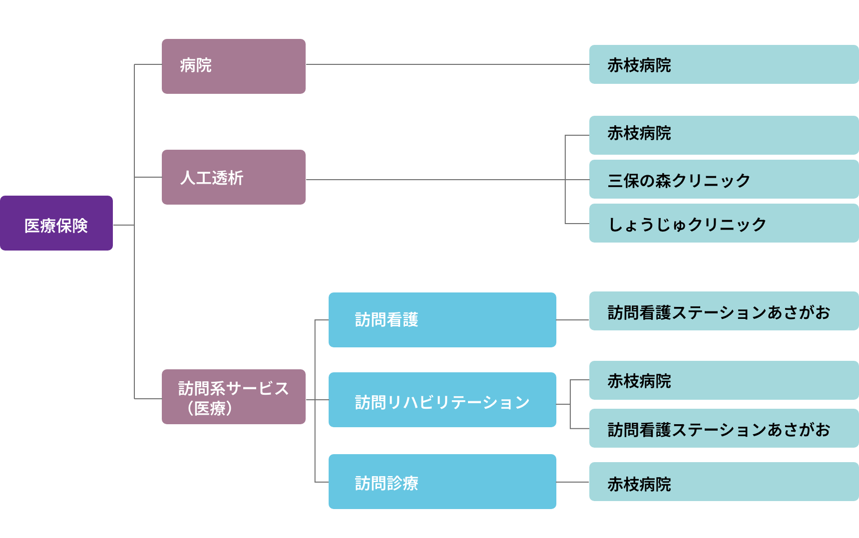赤枝グループ　医療サービスのご案内